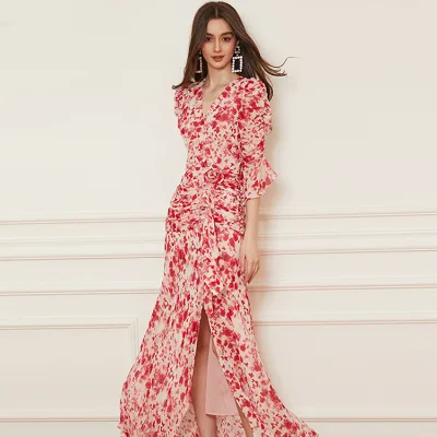 Women's Summer Casual Fishtail Dress Light Black Lace with Collarless Sheath Silhouette Empire Waistline Includes Inner Layer