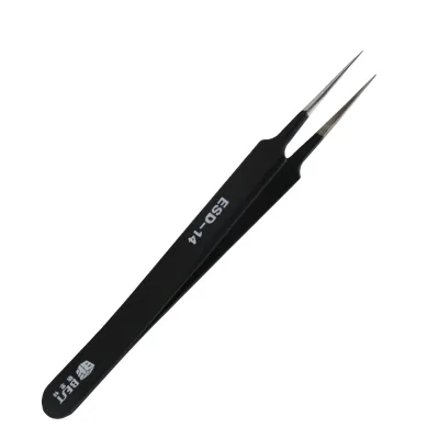 other best selling BST Tweezers ESD tweezers with printing eyelash extensions eyelash tweezers