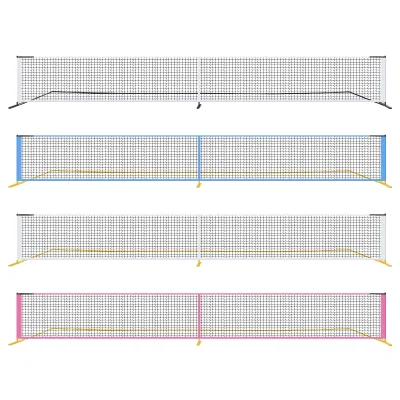 Pickleball Net Portable System Indoor Outdoor Game Durable Easy Installation Portable Pickleball Net