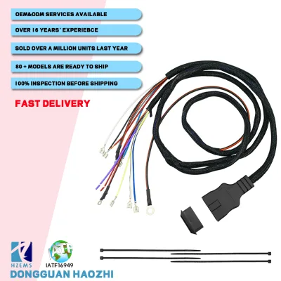 26357 22413 Custom 11 Pin Vehicle Side Light Wiring Harness for Western Fisher Blizzard Snow Plow Truck Cable Assembly