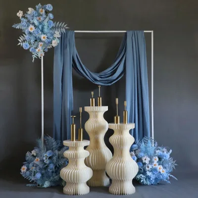 White Wedding Flowers Stand with Metal Backdrop Balloon Arches Support Kit Square Decorative Stand for Party Events Wedding Arch