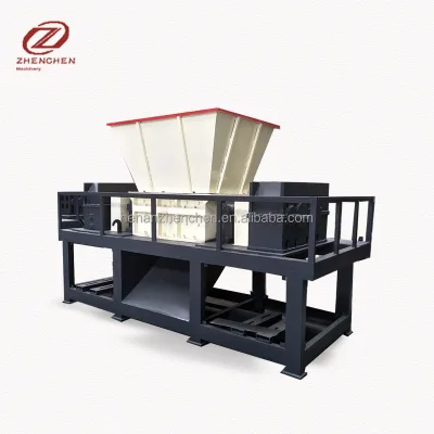 Factory Direct Sale Waste Rubber Scrap Metal Shredder Waste Recycling Processing of Double Shaft Shredder