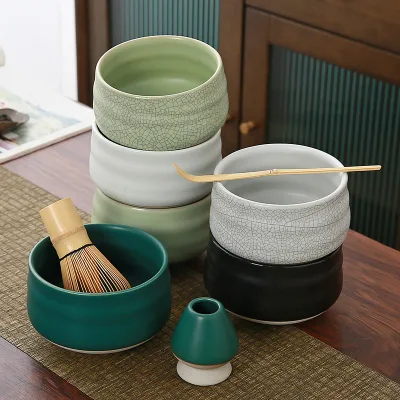 Ceramic Japanese Matcha Bowl for Tea Use 400ml
