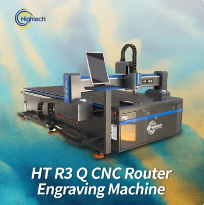 Hightech HTR3-Q Industrial CNC Machine 3.2kW Spindle Power 0.025mm Precision 900kg Heavy-Duty Multifunctional 1-Year Warranty