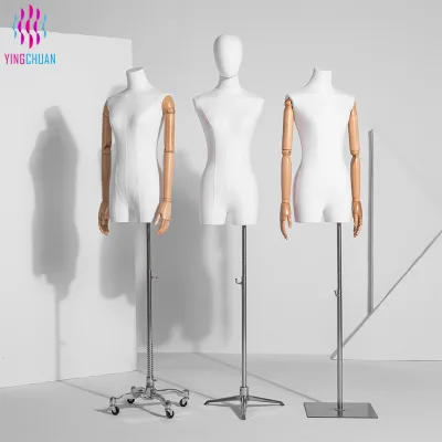 OEM Service Human Model Sturdy Vivid Durable Customizable Plastic Beautiful Elegant Practical Stable Half-body Model