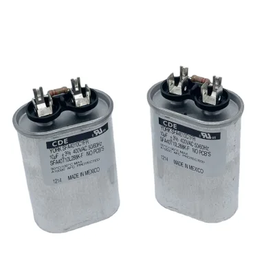 America Original Brand New CDE SFA4010C1FR 10UF 400V Oil Immersed Film Filter Motor Starting Capacitor