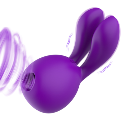 Rabbit Type Sucking and Vibrating Clitoris Sexy Stimulation Enhance Sex Life for Lovers