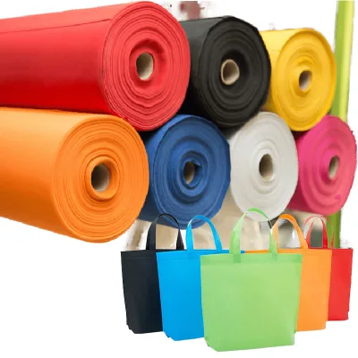 Spun-bonded Nonwoven Fabric Lightweight Ripstop Twill Dyed Patterns Flame Retardant 100% Polypropylene Handbags Good Quality
