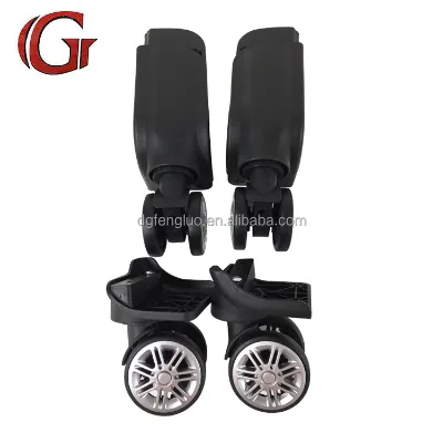 Anti-scratch Corrosion-Resistant Detachable Height-Adjustable Luggage Wheels Metal Axle for Long-Distance for Luggage Repair