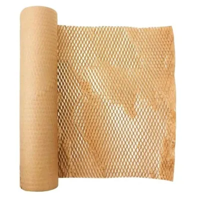 Honeycomb Wrapping Paper Small Business Packaging Moving Environmentally Friendly Alternative Packaging Brown Wrapping Paper