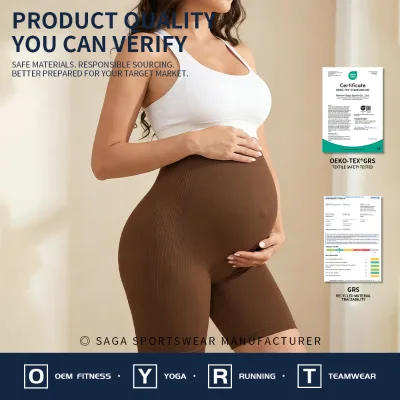 Private Label Cross Border Quick Dry 5 Inch Base Layer Running Top Selling Athletic Yoga Pregnant Woman Yoga Pant
