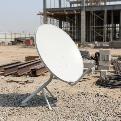 New Arrival 60cm Offset KU Satellite Dish Antenna with Universal LNB Bracket