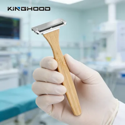 Disposable Eco Surgical Prep Razor Hospital Clinic Preoperative Hair Removal Sterile OEM Bulk Supplier Medical Shaving Razor