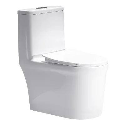 Modern Cross-Border Ceramic Toilet for Hotel Household High-Impact Water Saving Silent Large Pipe for Villas Foreign Trade