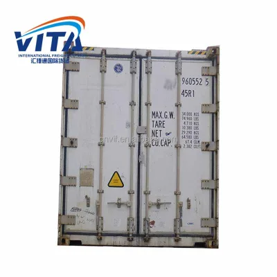 Freezer Container for Sale to Dubai 40HQ Reefer Container Steel Price Cheap Shipping Fridge Container Roof