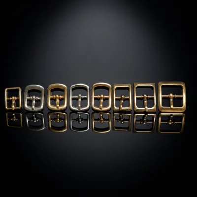 JQR 8mm Tri-Glide Zinc Alloy Shoe Buckle-Durable Eco-Friendly Smooth Finish Antique Finish Unisex Footwear Fastener