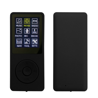 16GB Flash Memory 1.8 Inch Screen MP3 MP4 Player with FM Radio Games Digital Music Player