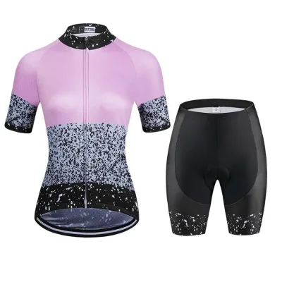 Wholesale High Quality Bicycle Jersey Customized Team Logo Cycling Jersey and Shorts Bike Wear Suit Cycling Uniform