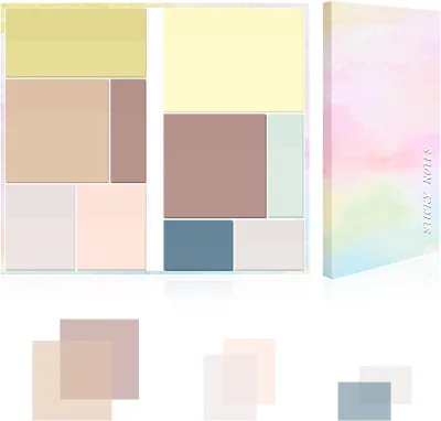 Transparent Sticky Notes Page Flags Stickers Bible Sticky Tabs Annotating Aesthetic School Office Supplies