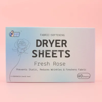 Tumble Dryer Sheet Biodegradable Fabric Softener Sheet Fabric Dryer Sheet Last Long Fragrance