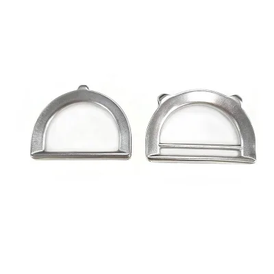 High Quality Wire Rope Fittings Stainless Steel Eye D Ring Thimble for Shade Sail Cable