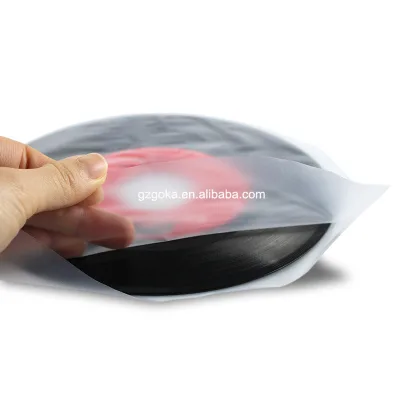 Gramophone LP Disc Album Sleeves Matt Plastic 12'' Record Inner Sleeves U Shape Vinyl 12" Plastic Vinyl Record Sleeves Covers