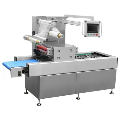 Multifunctional Rotary Skin Packing Machine Restaurant Aluminum Tray Sealing Machine