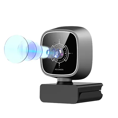 2K Auto Focus Stream Cam Cover Online Course Webcam 2K Full HD Dual Microphone  Privacy Vision Web Cam HD