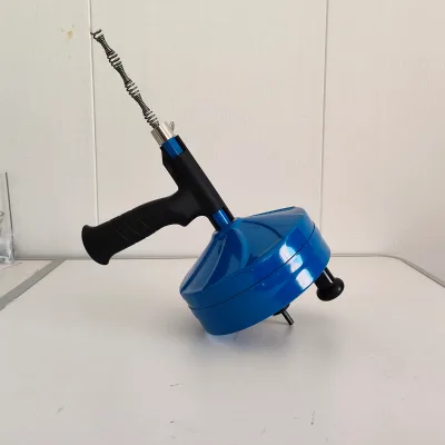 Power Spin25ft Hybra Drain Cleaning Snake Auger Manual or Cordless Drill Operated Tool