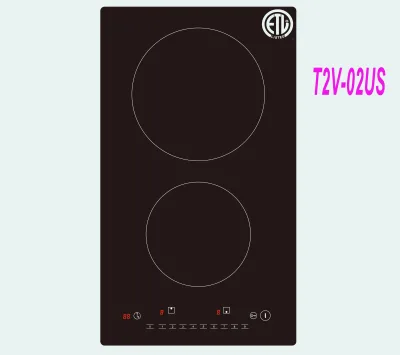 3000W Two Burners Ceramic Hob with ETL Certification