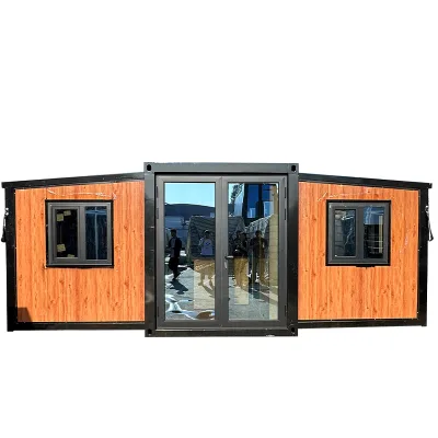 40ft Architect-designed Folding Prefab Home with Unique Aesthetic Features