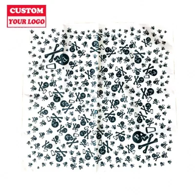 Custom Designer Pocket Square Fashion Wholesale Linen Handkerchiefs Vintage White Cotton Handkerchief