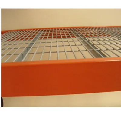 Customizable Size Industrial Durable Flared Channel Wire Mesh Decking System
