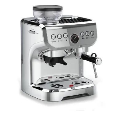 15 bar Commercial Specialty Copper Boiler Automatic Espresso Commercial Double Serve Cappuccino Coffee Machine with Froth