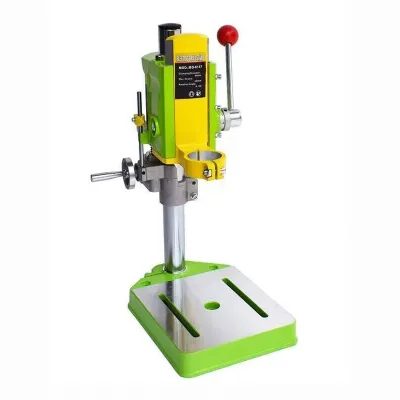 TEBAK Mini Strong BG-6137 Electric Drill Bracket Rotated Quickly Lifted Electric Changer and Milling Machine Table Drill