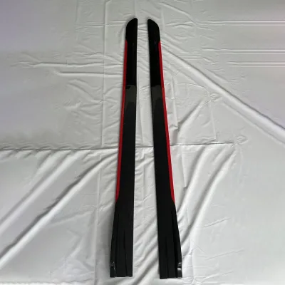 Senbolia Factory Manufacture Car Spare Parts 1.90m/2.4m Universal 2 Stage Car Side Skirt Lip Spoiler for All Car