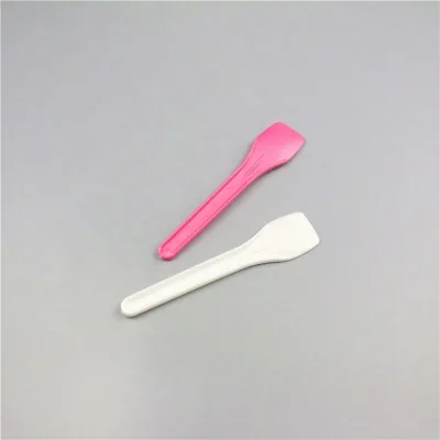 Eco Friendly 100% Compostable Biodegradable Ice Cream Spoon PLA Disposable Ice Cream Spoon