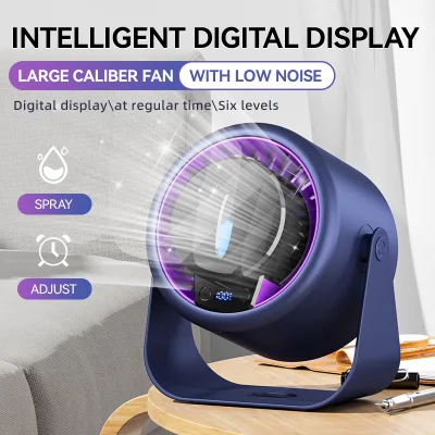 Special Edition Air Cooling Fan Usb Small Personal Table Fan White Table Fan Rechargeable