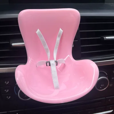 LINDA Labubu Toy Accessories Chair Furniture Air Conditioning Outlet Aromatherapy Clip Labubu Car Safety Seat Decoration