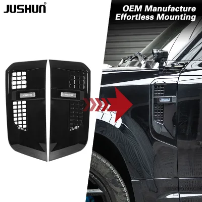JUSHUN Car Accessories Air Vent Side Vents Grid Outlet for Land Rover Defender 90 110 130 2020-2026 Factory Wholesale