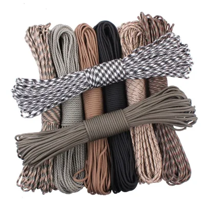 4 mm 3 m Polyester 550 7 Strand Paracord for Camping