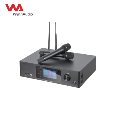 2026 Hot Sale OEM ODM 900W Powerful THREE-IN-ONE Professional Most Power Class AB Audio Amplifier with UHF Wireless Microphones