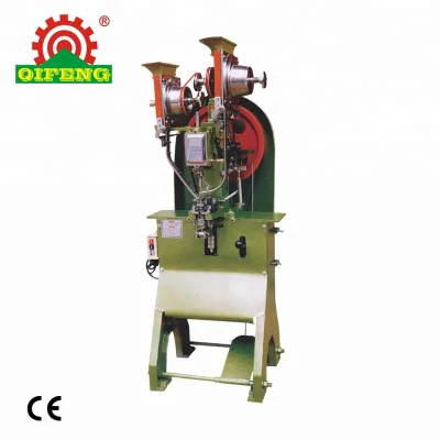 QIFENG QF-989G Automatic Eyelet Machine High Speed Grommet Riveting Machine for Leather Shoes
