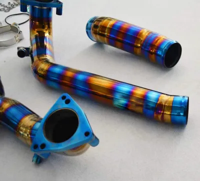 1:1 Replicate Titanium Alloy Catback Exhaust System Catback Ti Pipe with Muffler Valves Custom Service Only