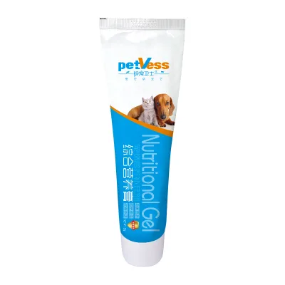 Customized Private Label Cat Treats Snack Supplement Nutrition Multivitamin Food Vitamin Gel Pet Food Supplement