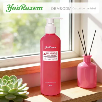 OEM ODM Foaming Facial Cleanser Brightening Face Deep Cleansing Face Wash Facial Cleanser for All Skin Types