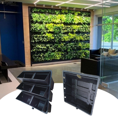 Vertical Walls and Facades , Living Wall Garden Planters , SOL Vertical Garden Planters