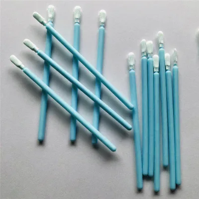 Wholesale Dust Free Polyester Head Cleanroom Swab for Electronic Industry