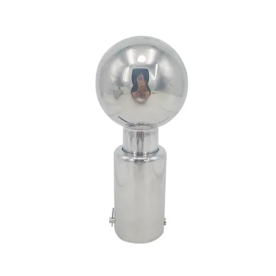 SMS 1.5Inch Sanitary Stainless Steel Nozzle SS316L SS304 SMS Mirror Polishing Pin Cleaning Spray Ball for Internal Tank Cleaning