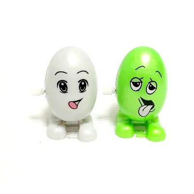 Colorful Wind up Toys Cheap Promotional Toy Wind up Surprise Egg Toy